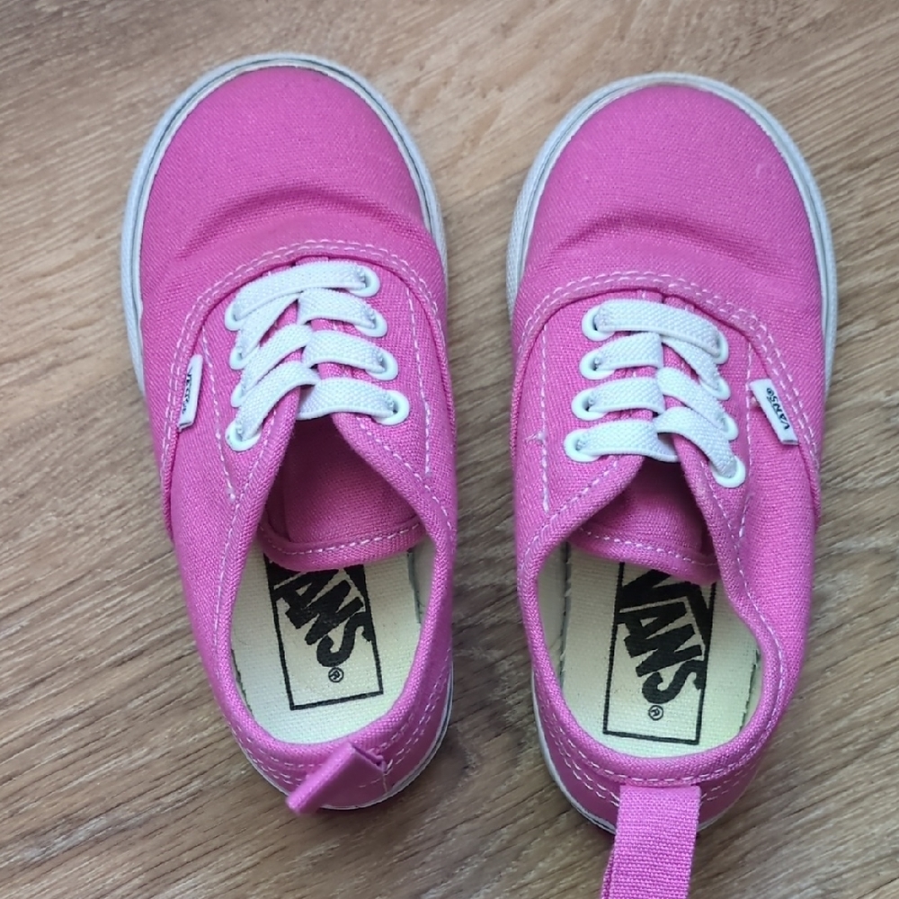 Pink Toddler Slip On Authentic Shoe Vans Size 7